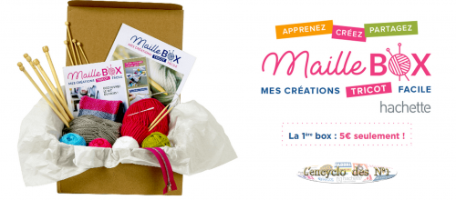 Collection " Maille Box : Mes créations tricot facile " - Lancement VPC