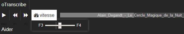 Retranscrire un fichier audio avec oTranscribe