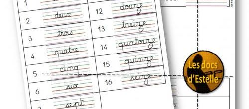 Ecrire les nombres en lettres