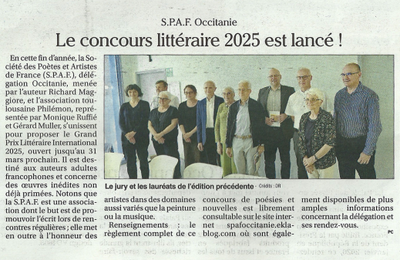 ANNONCES DU CONCOURS