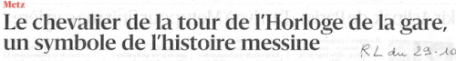 Le "Roland" de la gare de Metz...