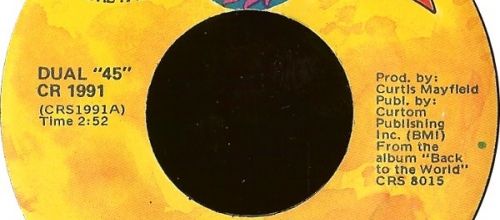 1973 : Single SP Curtom Records CR 1991 [ US ] 