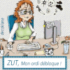 gif anime ordinateur, panne,emoticone, ordinateur PC