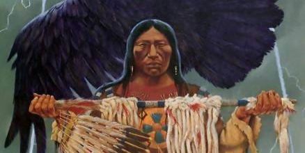 Comment le corbeau devint noir - légende indienne
