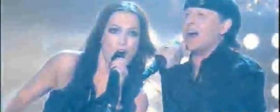 Tarja Turunen et SCORPIONS tv show