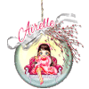 FB DOLL28 - Noël, boule de Noël, dolls, signature, gif animé