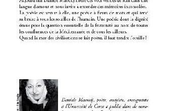 Poésies de danièle maoudj