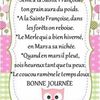 Dictons et Fête du jour Françoise + grille prénom  !