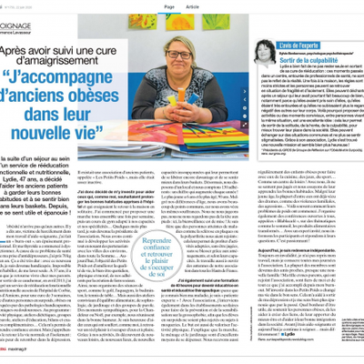 Notre présidente chez MAXI