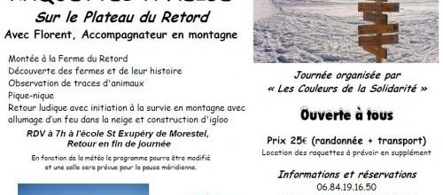 Sortie raquettes