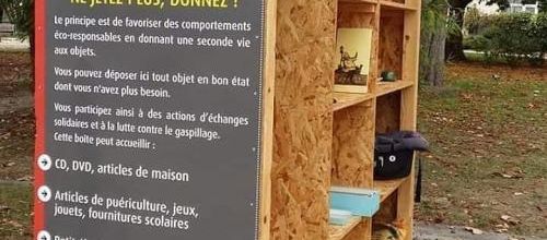 Une commune qui offre une boîte à dons !