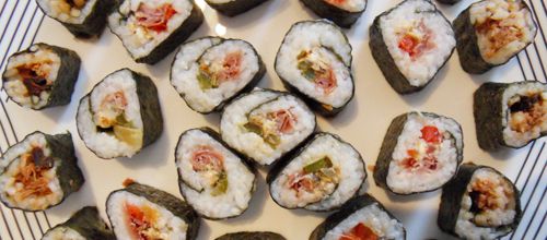 Demain midi, c'est sushis party!