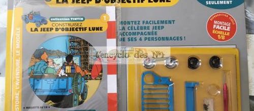 N° 1 Collection Tintin : construisez la Jeep d'objectif lune - Test 