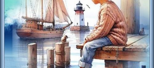 Vacances à la mer .