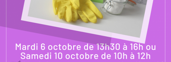Au Theil : Atelier pour fabriquer ses produits ménagers