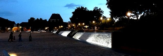 Metz / Dans la nuit du feu d'artifice du 14 juillet 2014...