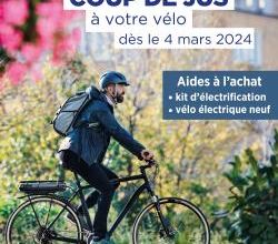 Aide financière pour l'achat d'un vélo ou d'un kit électrique