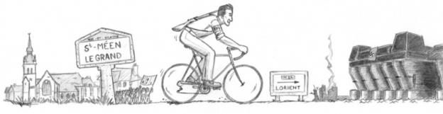 Mars 2013 - Louison Bobet honoré à Saint Méen le Grand.