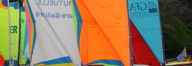 Le Tour de la Martinique des yoles rondes,édition 2011.