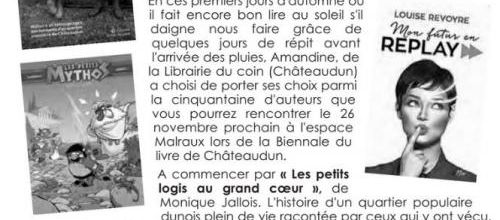 un article dans l'Echo de Brou