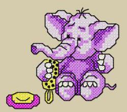 Toilette d'éléphant 3.