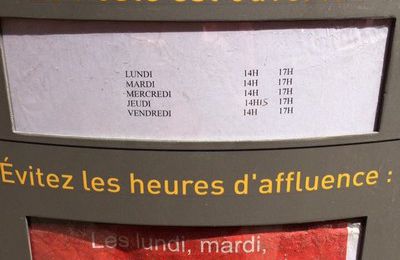 Encore un petit mystère de La Poste