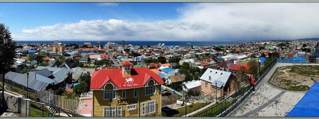 Panorama sur Punta Arenas - Patagonie - Chili