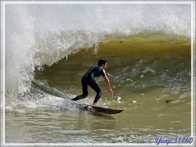 Un bon surfeur - Plage du Peu des Hommes - La Couarde-sur-Mer - Île de Ré - 17