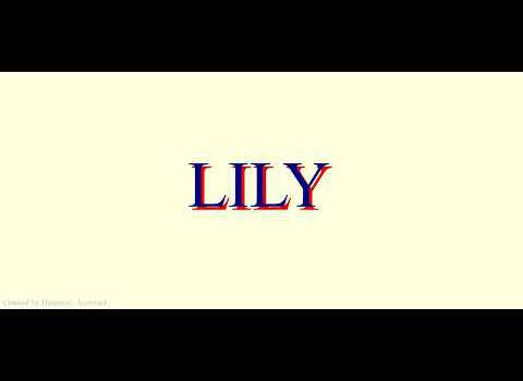 LILY - Pierre PERRET