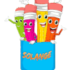 615 - pot à crayon, école, gif anime, blinkie