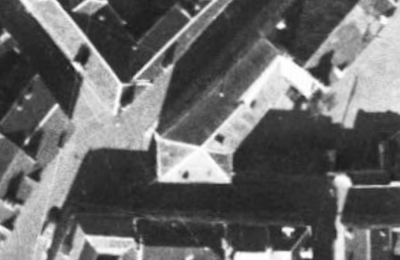 Orléans, rue des Juifs en 1961 et 1968, temple (remonterletemps.ign.fr)