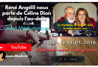 Contact médiumnique avec René Angélil Ecriture Automatique