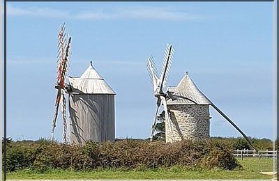 982 - Moulins de Trouguer à Cléden Cap Sizun, dans le Finistère (29S)