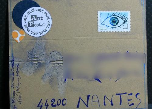 Art postal / Clin d'oeil