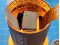 Bague imprimée 3D, ajout d'une épaisseur de 2mm de thermal-pad, emplacement de la bague.