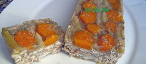 Une bonne terrine de maquereaux au court bouillon fait maison