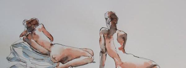 Vendredi - Deux poses de dos.