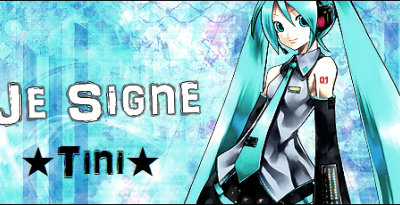 Signature de mon blog de Miku Hatsune