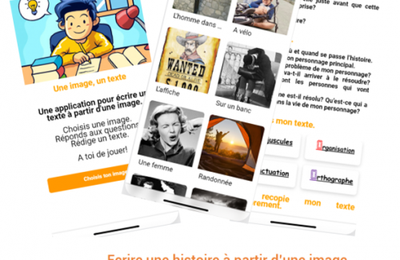 Ecrire un texte à partir d'une image (Application)