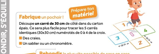 Fiche USEP - Des jeux pour bouger et s’amuser.