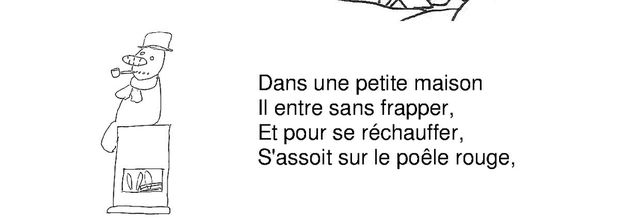 chansons et comptines hiver