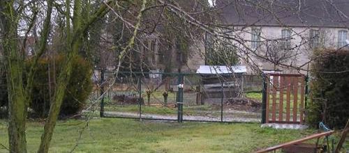 Jardins sous la pluie
