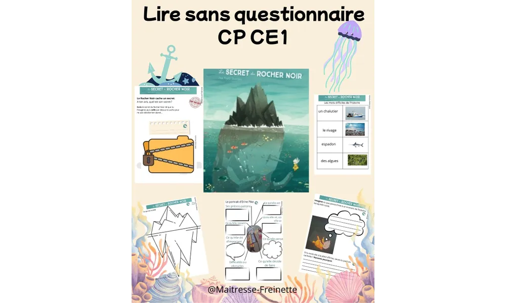 Le secret du Rocher Noir - CP CE1