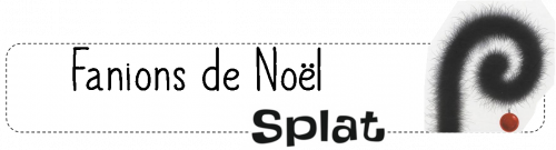Fanions de Noël Splat