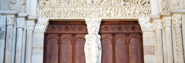 Autun : Le tympan du Jugement dernier