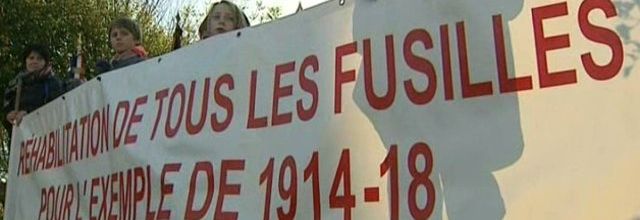 Des anciens combattants contre la réhabilitation des fusillés pour l’exemple : Honte au général d’armée Bruno Dary (regardez bien sa biographie)