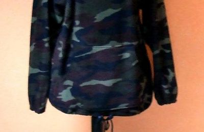 Veste polaire camouflage