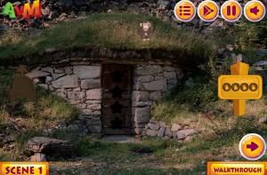 AVM Old damaged house escape soluce