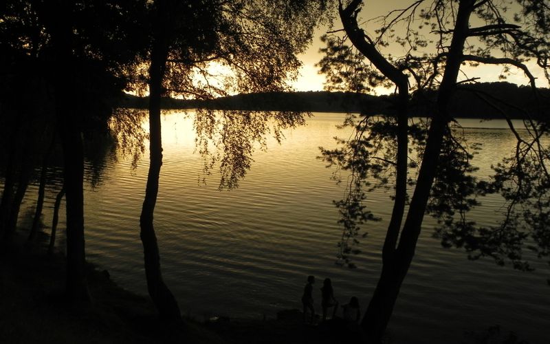 couchers de soleil à Vassivière
