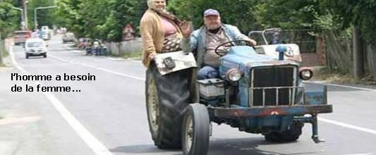 L'homme a besoin de la femme